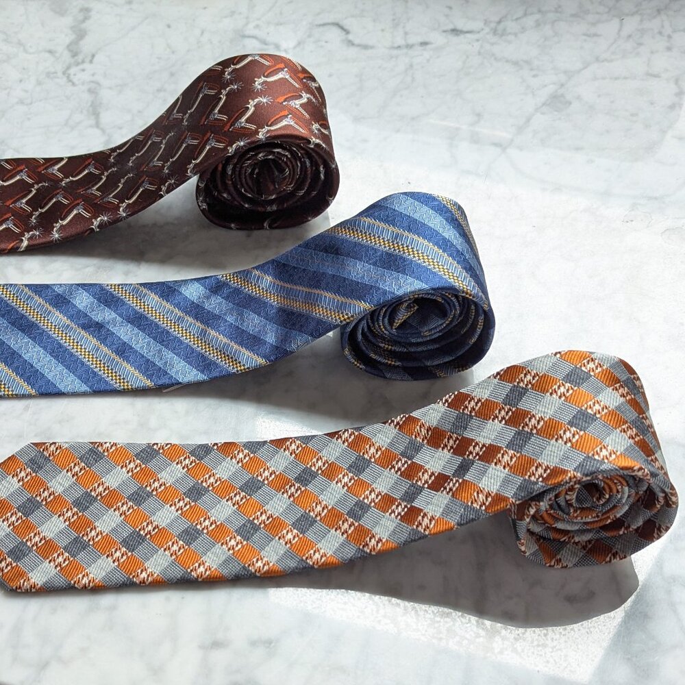 Outrageous Brioni Silk Tie Bundle